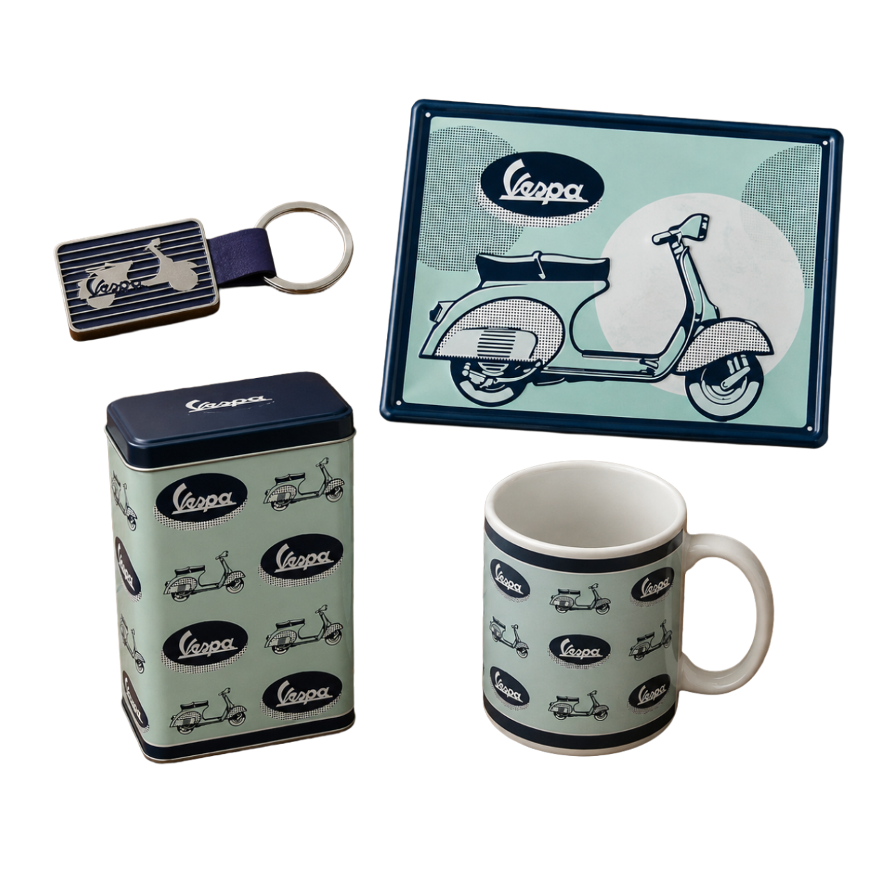Paquete de productos de Vespa «Vespa Blue»