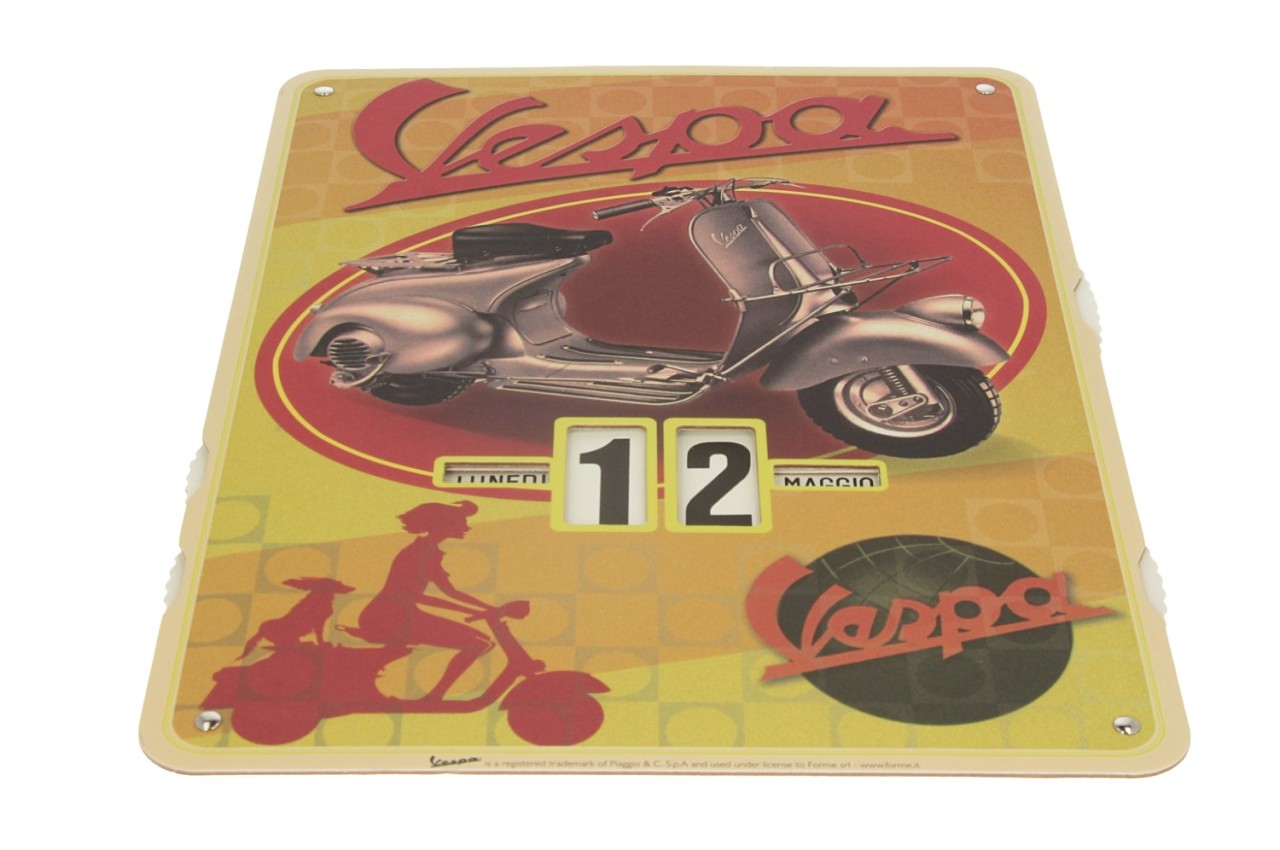 Calendario sin fin Vespa